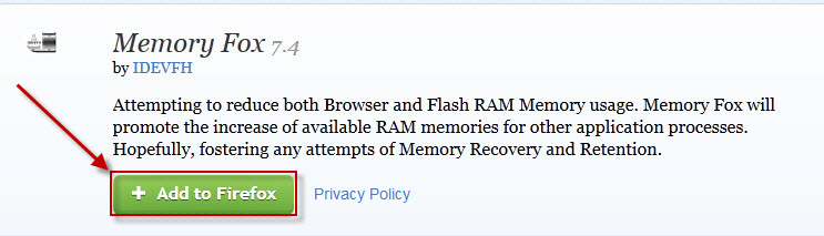 Cải thiện RAM cho Firefox