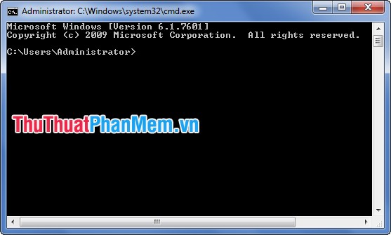Bật tắt tài khoản Administrator trong Windows 7