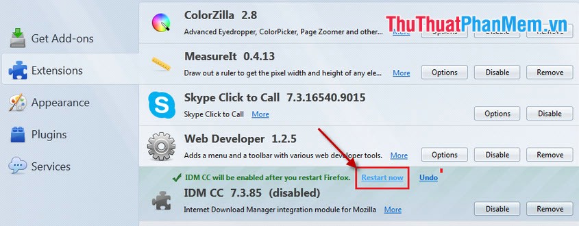 Sửa lỗi IDM không bắt link trên Firefox và Chrome