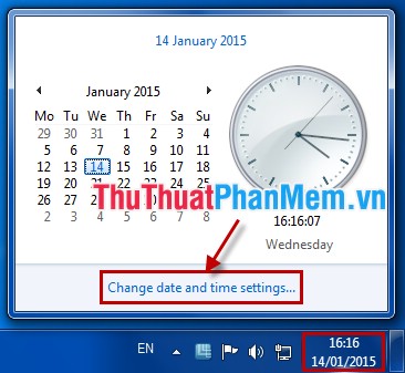 Thay đổi định dạng ngày giờ trên Windows