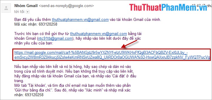 Chuyển email từ hòm thư Gmail cũ sang hòm thư Gmail mới