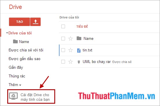 Hướng dẫn sử dụng Google Drive