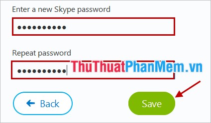 Lấy lại mật khẩu tài khoản Skype