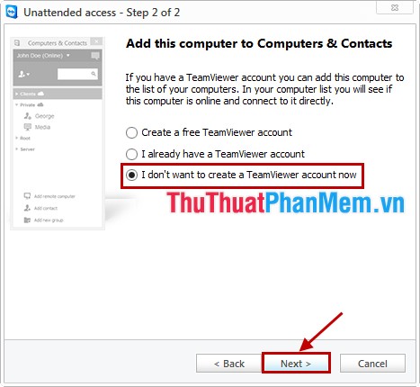 Đặt mật khẩu cố định cho Teamviewer - Đặt password cho Teamviewer