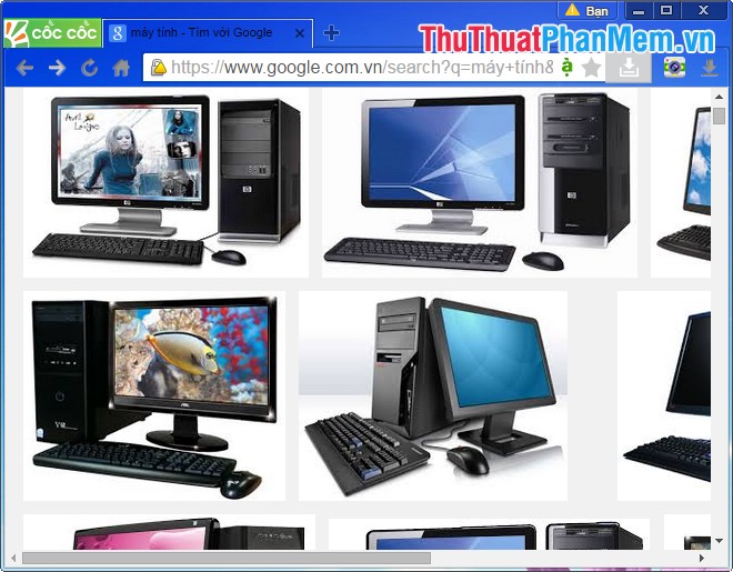 Cách tải hình ảnh hàng loạt trên web về máy tính
