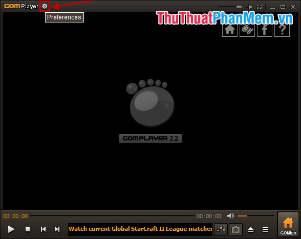 Phần mềm xem phim, nghe nhạc miễn phí tốt nhất GOM Media Player
