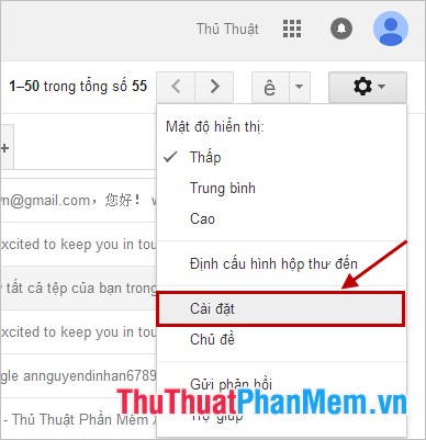 Cách đổi tên hiển thị Gmail khi gửi thư - Cách đổi tên Gmail
