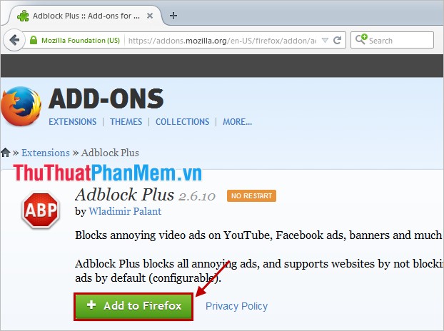 Chặn quảng cáo trên Google Chrome, Firefox, IE bằng Adblock