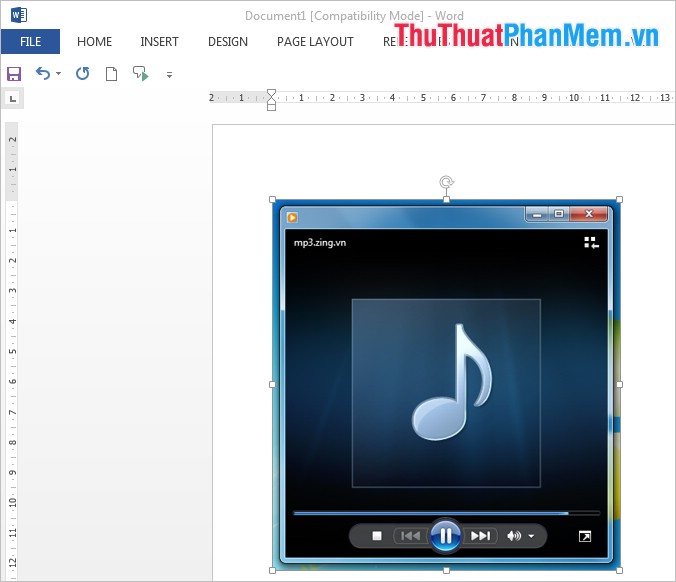Chụp ảnh màn hình bằng Screenshot Tool trong Word 2013