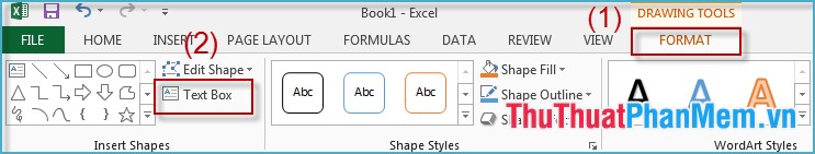 Cách vẽ tam giác đều trong Excel