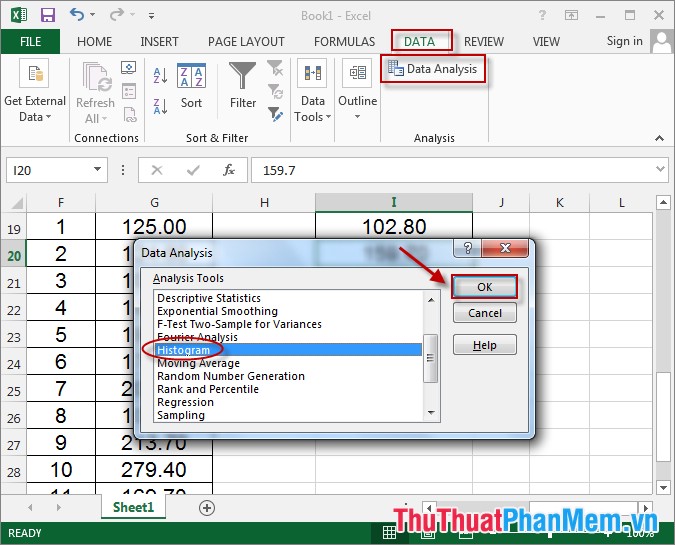 Hướng dẫn vẽ biểu đồ phân phối xác suất trong Excel