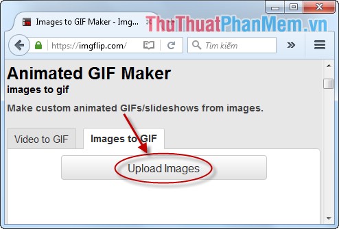 Hướng dẫn tạo ảnh động Online trực tuyến - Làm ảnh GIF Online