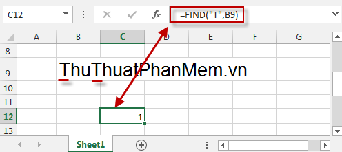 Hàm Find và Replace trong Excel
