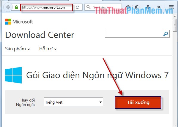 Hướng dẫn cài đặt tiếng việt cho Windows 7