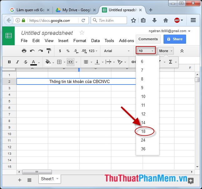 Hướng dẫn tạo tài liệu trực tuyến Google Docs, Excel, PowerPoint và cách chia sẻ cho mọi người
