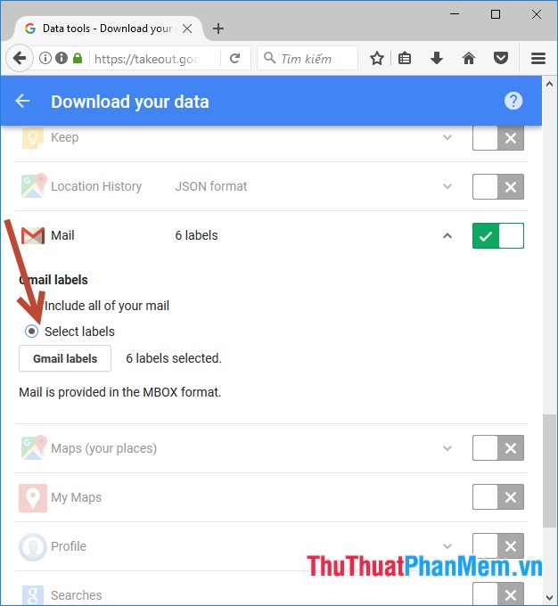 Sao lưu toàn bộ thư ở Gmail vào máy tính, Tải email google xuống máy tính
