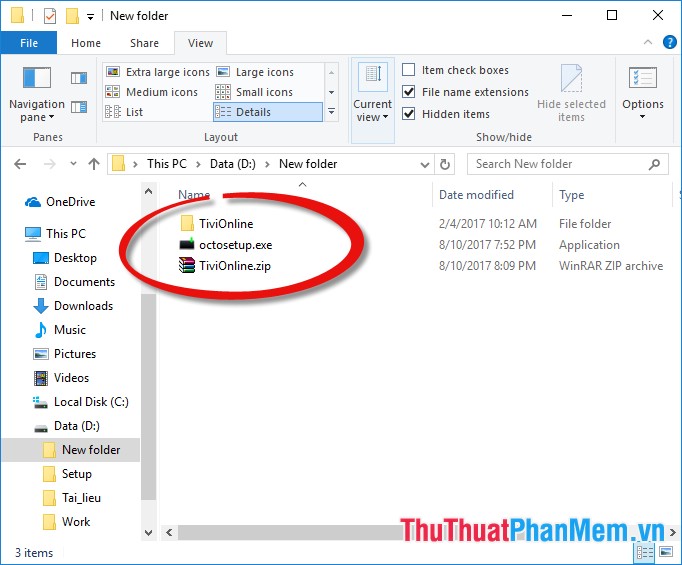 Cách hiển thị phần mở rộng của file (đuôi file) trong Windows 10