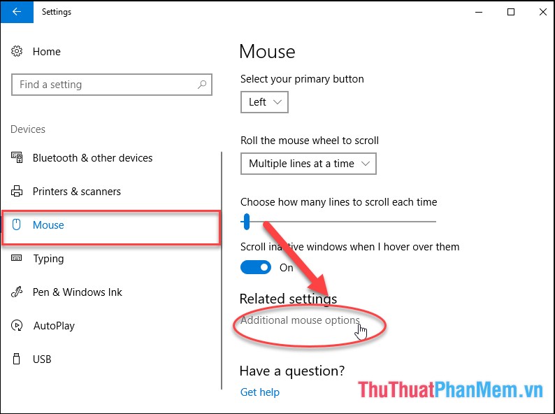 Cách chỉnh tốc độ chuột trong Windows 10