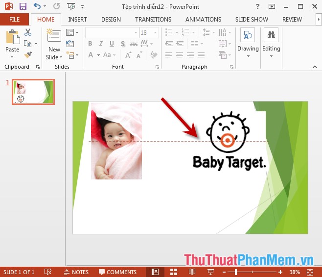 Những thao tác cơ bản với các đối tượng trên Slide trong PowerPoint