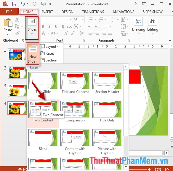 Sử dụng Slide Master trong PowerPoint