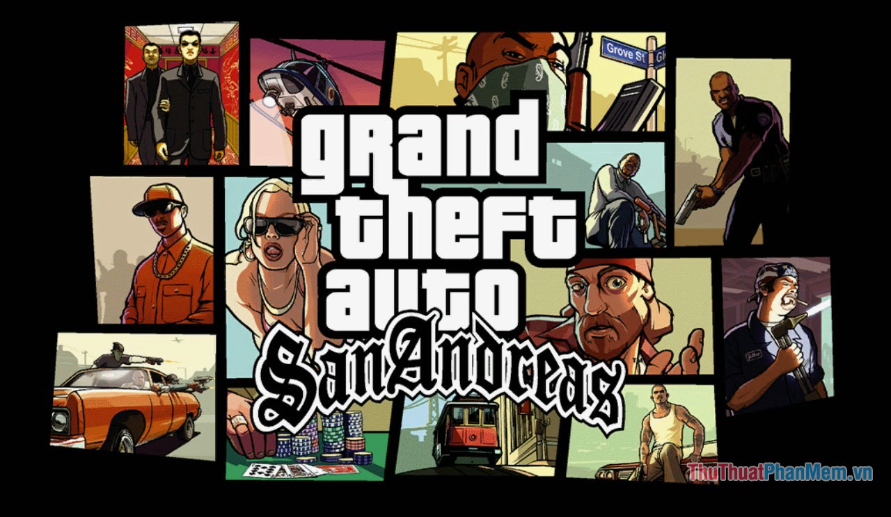 Lệnh, mã game Cướp đường phố GTA San Andreas đầy đủ nhất