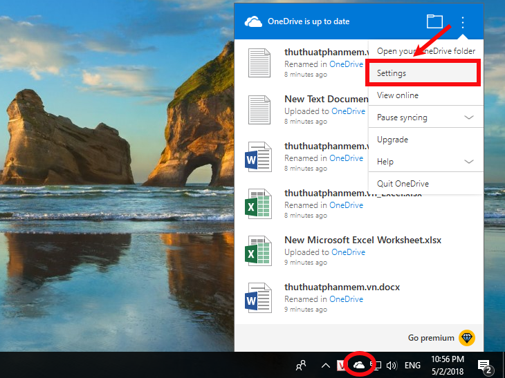 Hướng dẫn sử dụng One Drive trên Windows 10 chi tiết