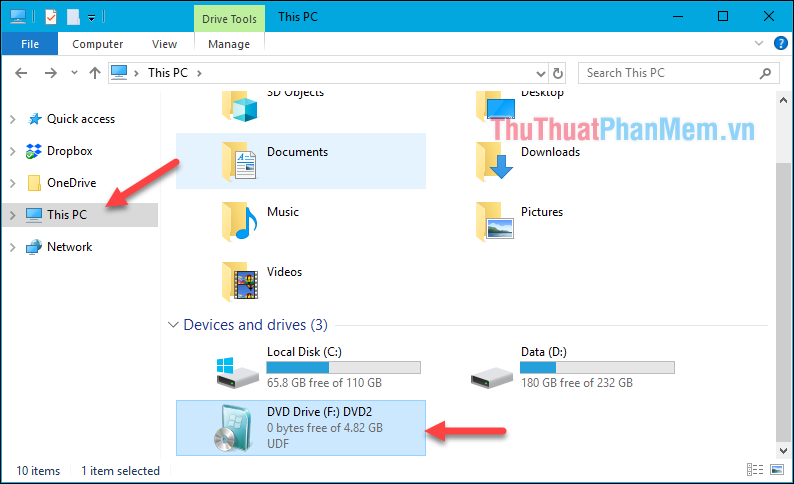 Cách mount file iso vào ổ đĩa ảo trên Windows 10 không cần cài thêm phần mềm