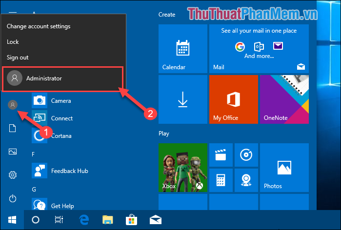 Cách bật tắt tài khoản Administrator, Guest bị ẩn trong Windows 10