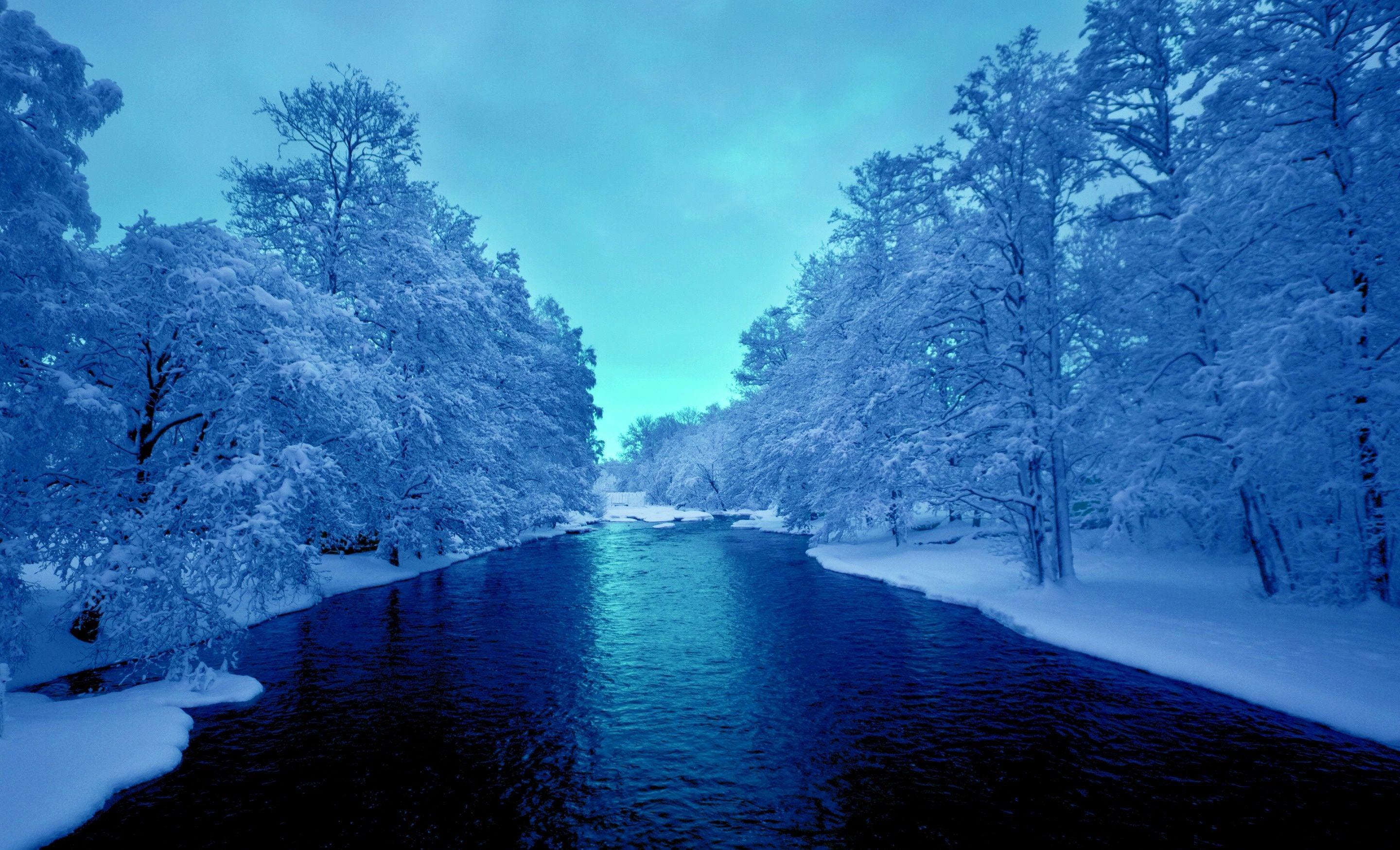 hình nền Full HD 1080 phong cảnh tuyết ngày đông lạnh