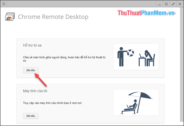 Hướng dẫn điều khiển máy tính bằng Chrome Remote Desktop