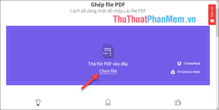 Cách ghép file PDF đơn giản