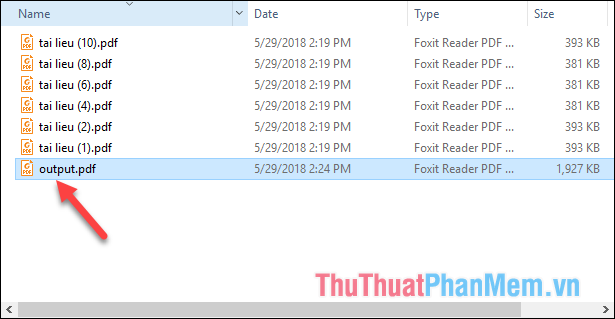 Cách nối file PDF đơn giản, nhanh chóng