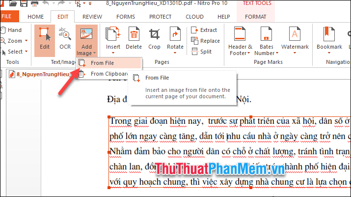 Hướng dẫn tạo, chỉnh sửa, chuyển đổi file PDF bằng phần mềm Nitro PDF