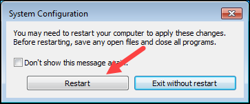 Cách vào Safe Mode trên Windows 7