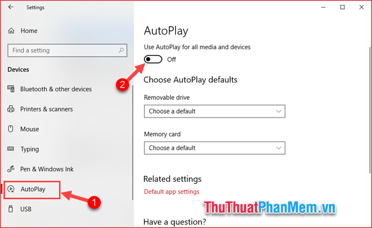 Hướng dẫn cách thiết lập, tùy chỉnh, bật, tắt Autoplay trên Windows 10