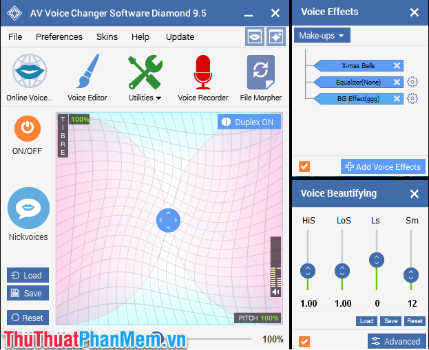 Phần mềm Voice Changer Software