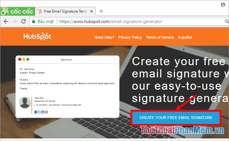 Cách tạo chữ ký trong Gmail