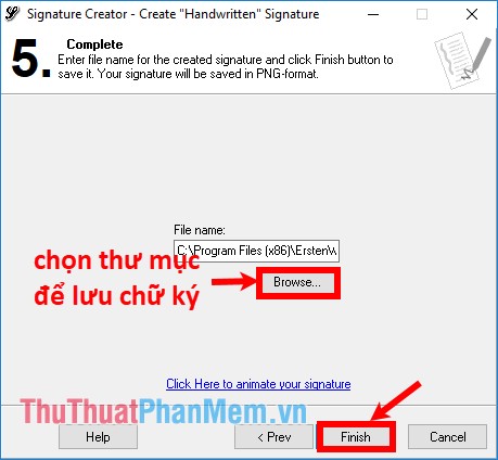 Sign Creator – Phần mềm tạo mẫu chữ ký đẹp theo tên của bạn trên máy tính