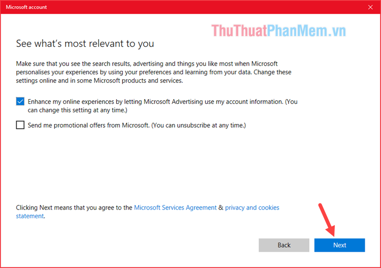 Cách đăng ký và đăng nhập tài khoản Microsoft trên Windows 10