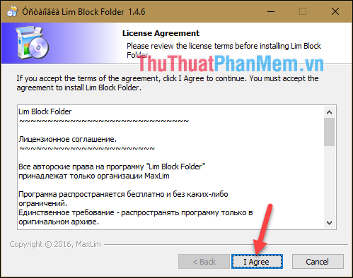 Cách đặt mật khẩu, password cho thư mục bằng phần mềm Lim Block Folder