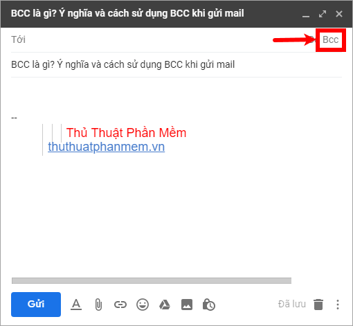 BCC là gì Ý nghĩa và cách sử dụng BCC khi gửi mail