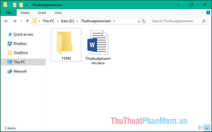 Cách hiện file ẩn, thư mục ẩn trong Windows 10, Windows 7