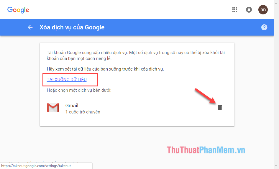 Cách xóa tài khoản Gmail vĩnh viễn nhanh chóng