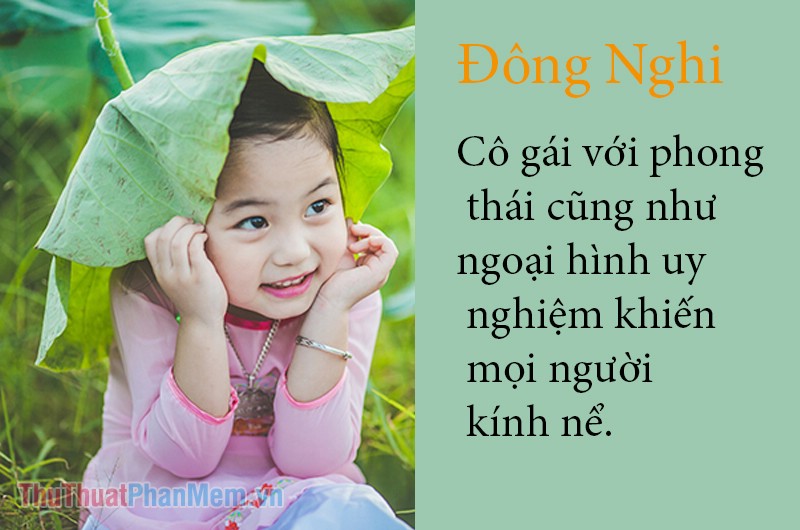 Những cái tên bé gái họ Nguyễn