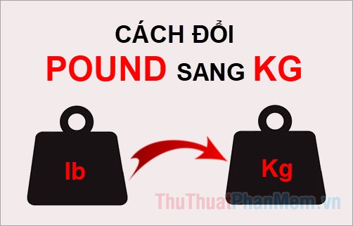 Cách đổi pound sang kg - Các đơn vị khối lượng thường dùng