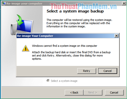Cách Reset Windows 7 - Khôi phục cài đặt gốc cho máy tính chạy Windows 7