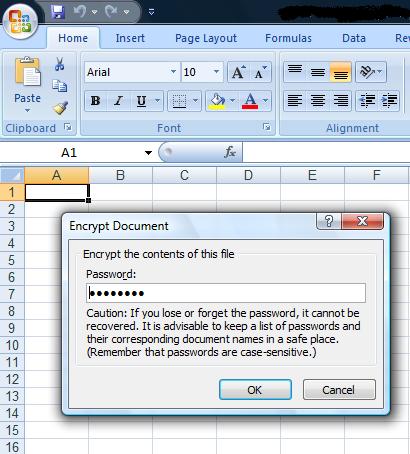 Hướng dẫn đặt mật khẩu cho file Excel