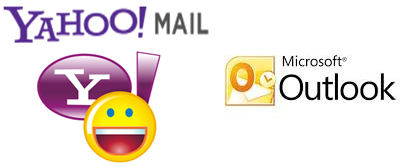 Yahoo!  Thư và Microsoft Outlook