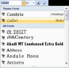 Cài đặt font chữ mặc định trong Excel