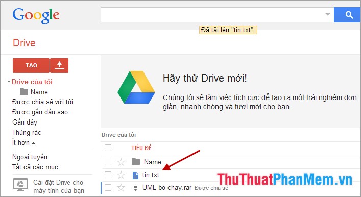 hướng dẫn sử dụng google drive